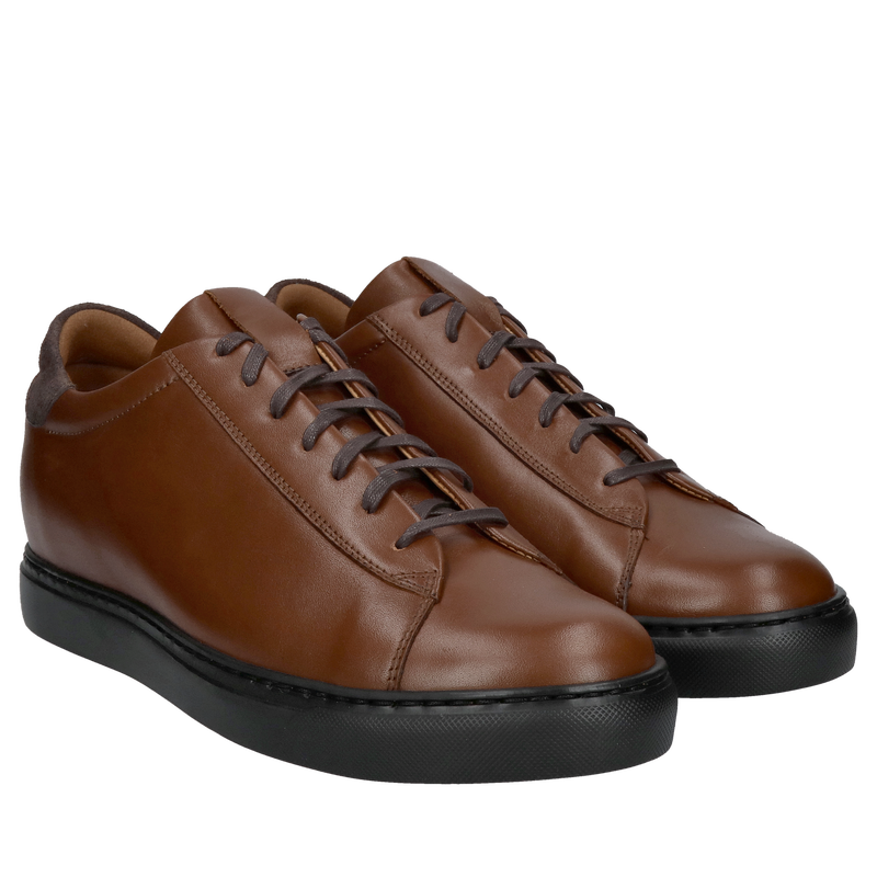 Buty sportowe męskie premium z urytym podwyższeniem, polska produkcja