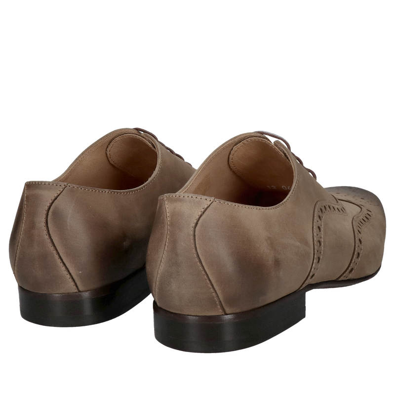 Męskie półbuty na skórzanej podeszwie, model Premium, design i komfort