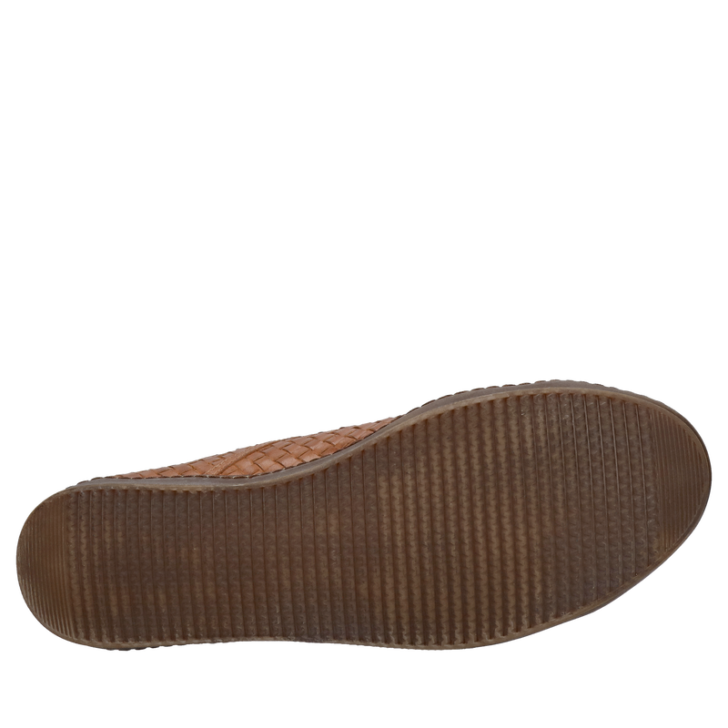 Unikatowe męskie półbuty ze skóry ręcznie plecionej, Made in Poland