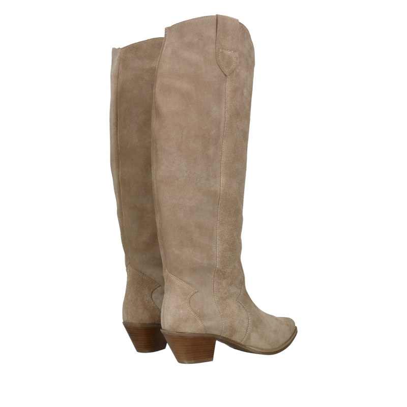 Oryginalne zamszowe kowbojki ze skóry, polska produkcja, wysoka jakość