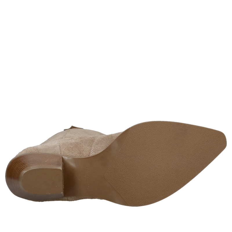 Oryginalne zamszowe kowbojki ze skóry, polska produkcja, wysoka jakość