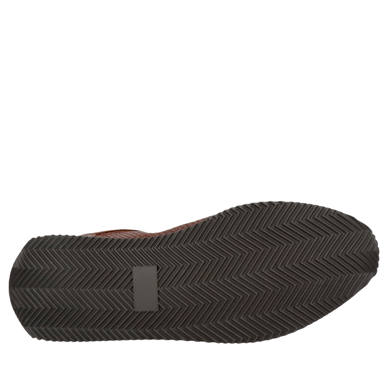 Sportowe męskie półbuty, letnie ażurowane ze skóry