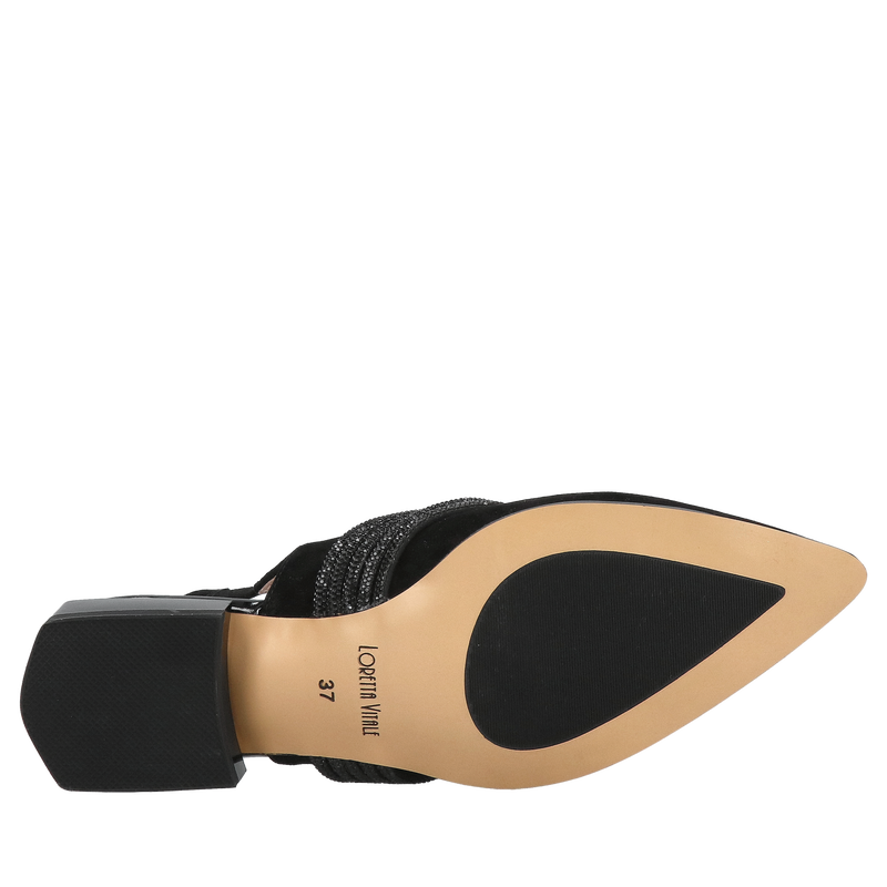 Wygodne baleriny z błyszczącą ozdobą – idealne na specjalne okazje, Konopka shoes