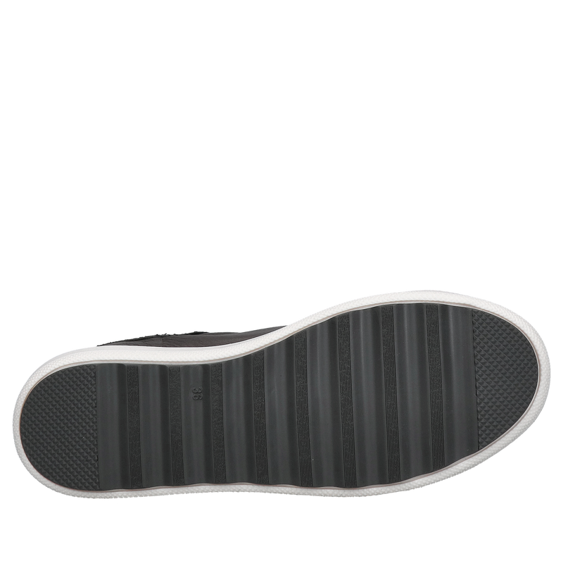 Damskie buty sportowe sznurowane ze skóry naturalnej, komfortowe i modne, polski producent obuwia Conhpol Bis