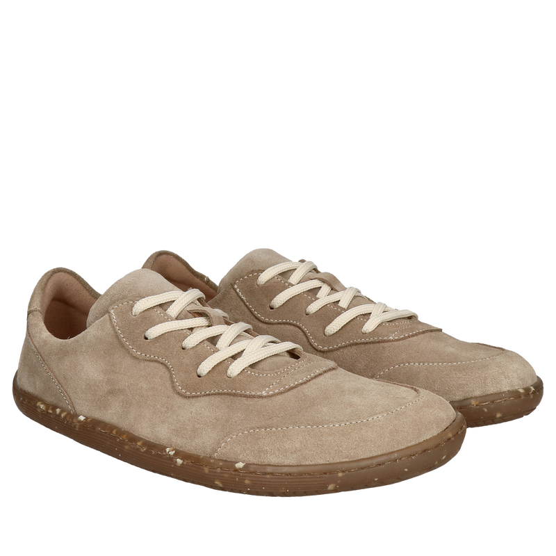 Damskie buty barefoot ze skóry zamszowej, ultra lekkie i elastyczne