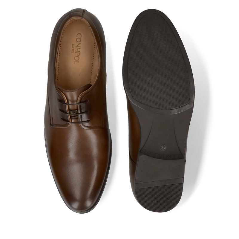 Wizytowe obuwie męskie, skóra naturalna, podnoszące wzrost o 7 cm