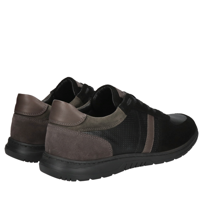 Buty na szeroką stopę, buty casual męskie, polskie buty skórzane Conhpol, buty na szeroką stopę i wysokie podbicie