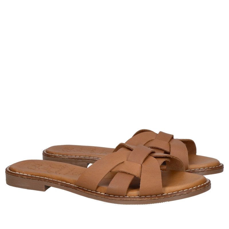 Minimalistyczne klapki skórzane, idealne na gorące dni , Konopka shoes Minimalistyczne klapki skórzane, idealne na gorące dni , Konopka shoes