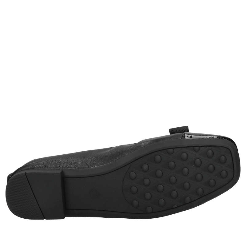 Modne baleriny damskie z lakierowanym noskiem, unikalny design, Konopka shoes Modne baleriny damskie z lakierowanym noskiem, unikalny design, Konopka shoes