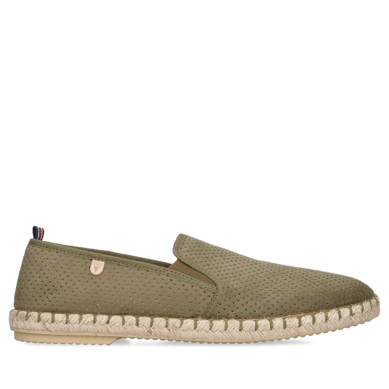 Ciesz się latem w lekkich, wsuwanych espadrylach ze skóry Ciesz się latem w lekkich, wsuwanych espadrylach ze skóry