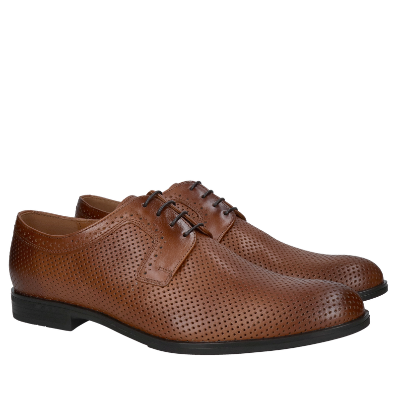 Buty na szeroką stopę, eleganckie buty na szeroką stopę, derby męskie, polskie buty skórzane Conhpol, buty letnie męskie Buty na szeroką stopę, eleganckie buty na szeroką stopę, derby męskie, polskie buty skórzane Conhpol, buty letnie męskie