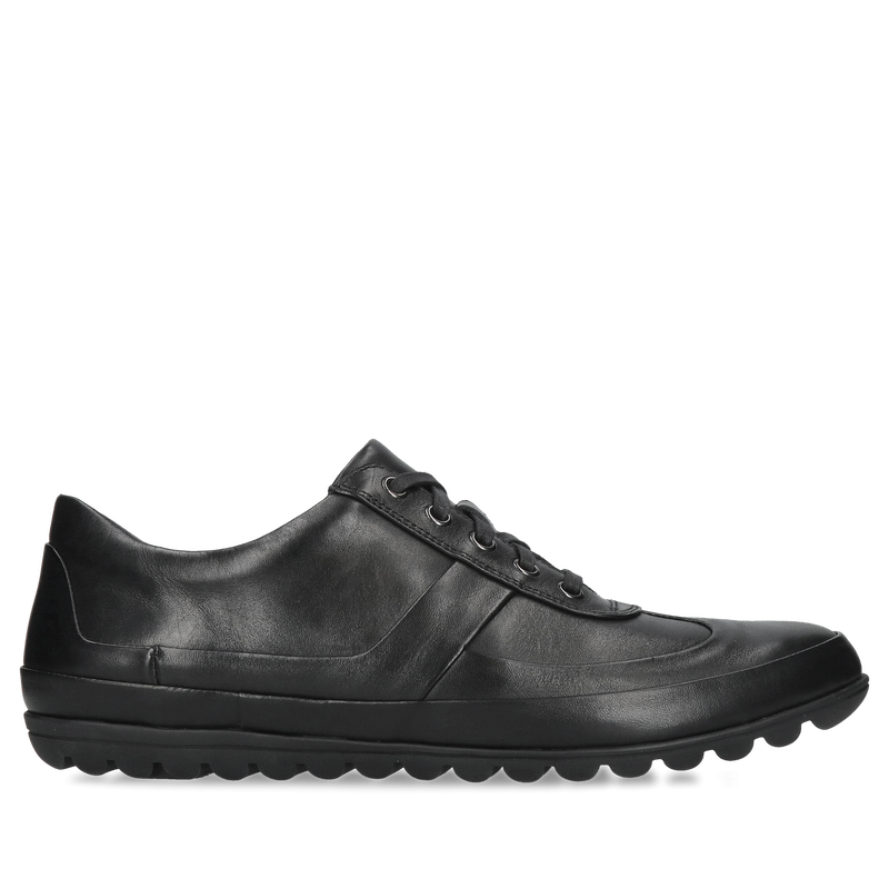 Buty męskie czarne, oryginalne buty sportowe męskie Conhpol, wygodne buty męskie do chodzenia