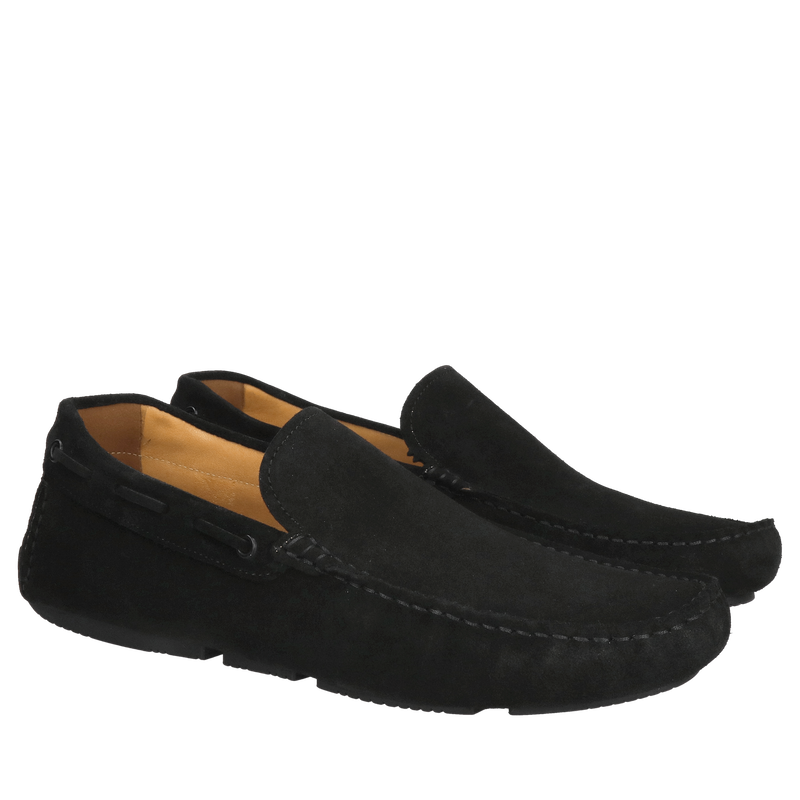 Buty męskie eleganckie mokasyny, wygodne wsuwane ze skóry zamszowej Buty męskie eleganckie mokasyny, wygodne wsuwane ze skóry zamszowej