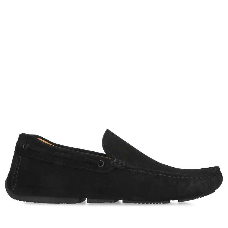 Buty męskie eleganckie mokasyny, wygodne wsuwane ze skóry zamszowej Buty męskie eleganckie mokasyny, wygodne wsuwane ze skóry zamszowej