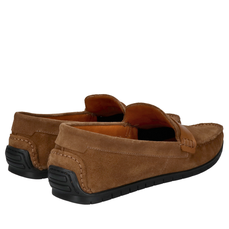 Męskie mokasyny skórzane, miękkie i wygodne Conhpol