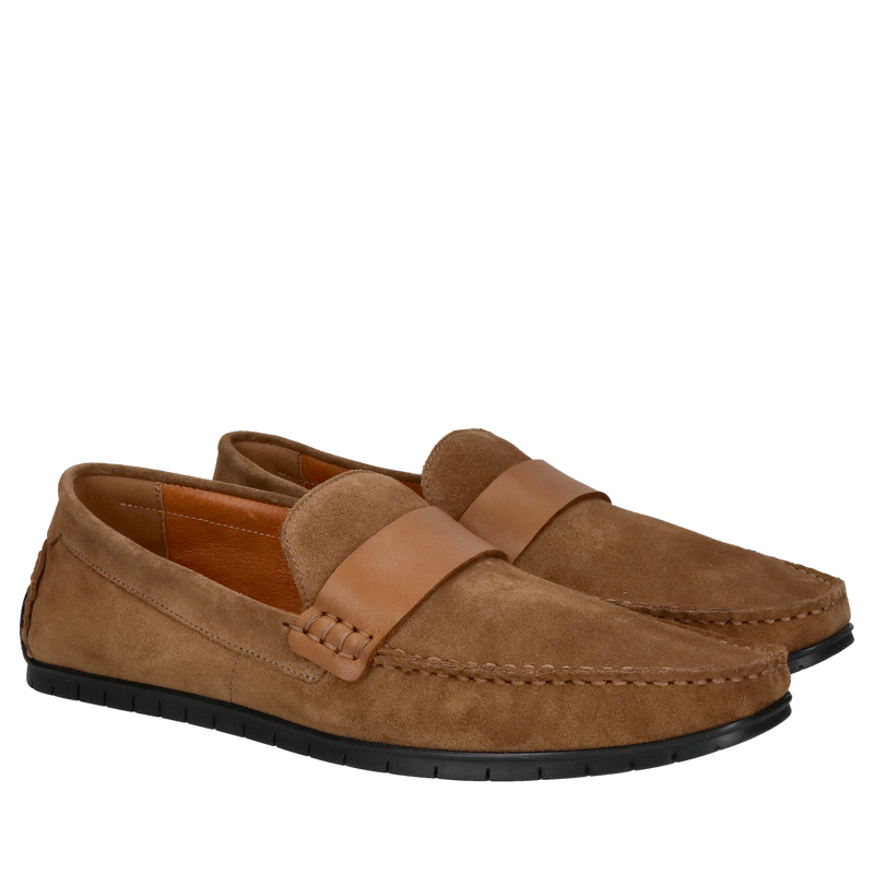 Męskie mokasyny skórzane, miękkie i wygodne Conhpol