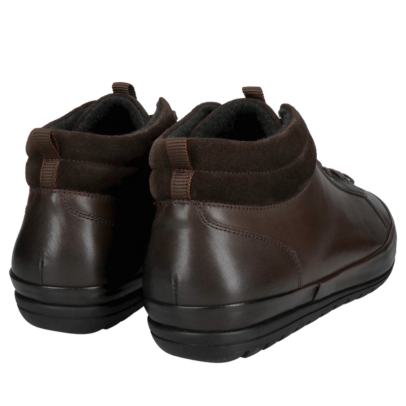 Buty zimowe męskie ocieplane, botki męskie sznurowane, trzewiki męskie Conhpol