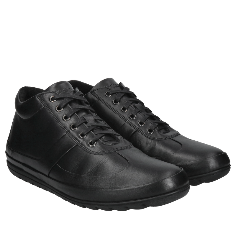 Ciepłe buty zimowe męskie, trzewiki męskie Conhpol, wysoka amortyzacja oraz miekki spód typu HOVERCRAFT