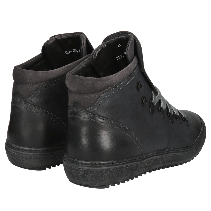 Ciepłe buty zimowe męskie, botki zimowe bez zamka Conhpol