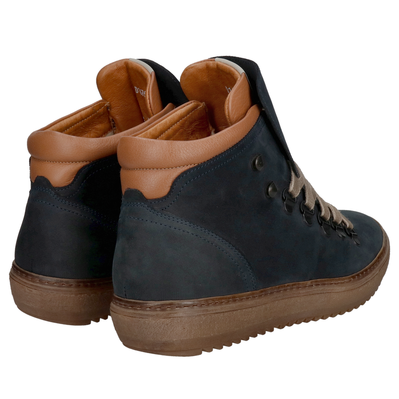 Botki męskie zamszowe, botki zimowe męskie ocieplane bez zamka, Konopka Shoes