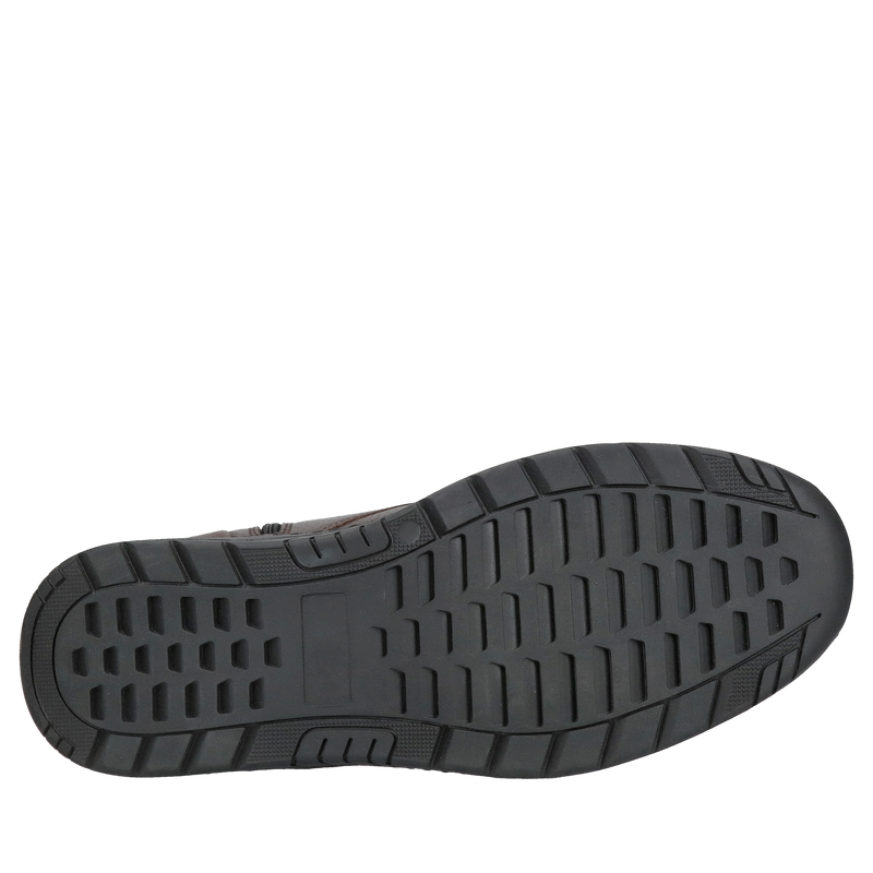 Męski buty zimowe, trzewiki męskie zimowe ocieplane, botki męskie Conhpol sznurowane