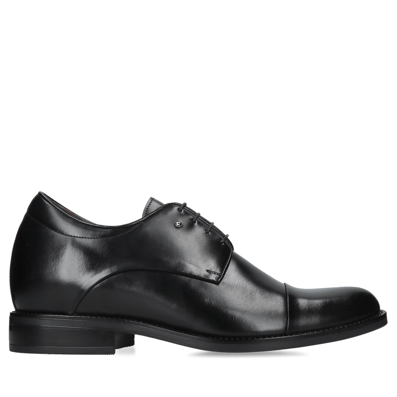 Męskie buty podwyższające, derby męskie, polski producent obuwia skórzanego Conhpol, buty do garnituru męskie, Konopka Shoes