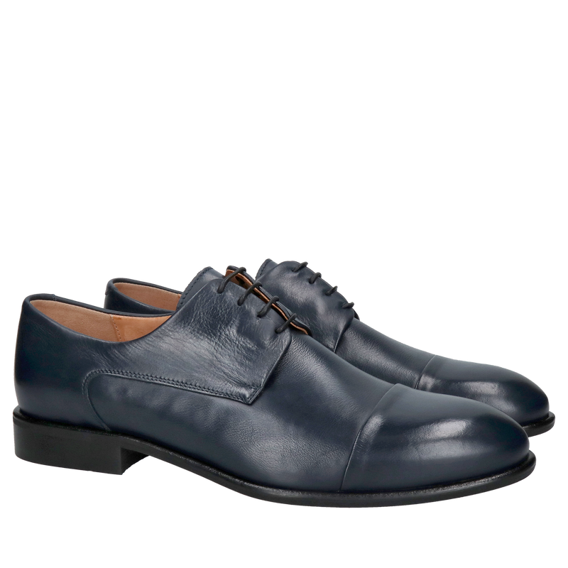 Eleganckie buty męskie granatowe, buty do garnituru męskie, polski producent obuwia Conhpol Eleganckie buty męskie granatowe, buty do garnituru męskie, polski producent obuwia Conhpol