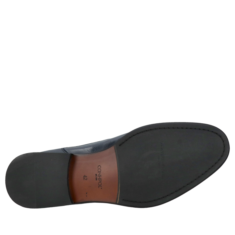 Eleganckie buty męskie granatowe, buty do garnituru męskie, polski producent obuwia Conhpol Eleganckie buty męskie granatowe, buty do garnituru męskie, polski producent obuwia Conhpol