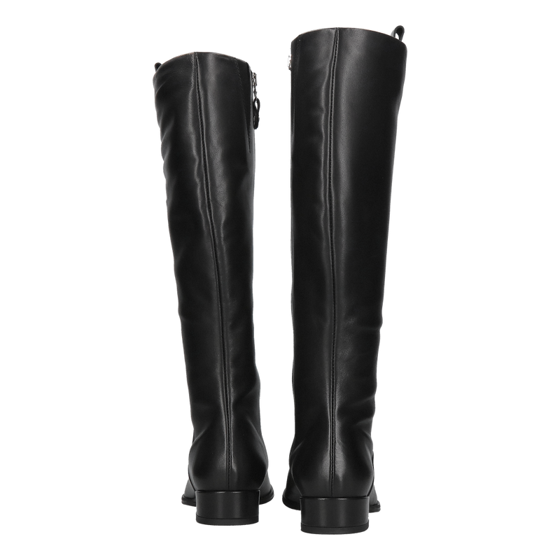 Kozaki damskie, oficerki z miękkiej skóry naturalnej, polski producent Conhpol