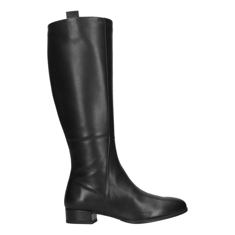 Kozaki damskie, oficerki z miękkiej skóry naturalnej, polski producent Conhpol