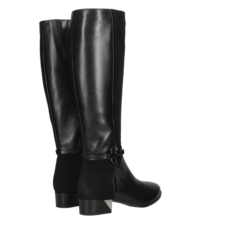 Wygodne kozaki damskie ze skóry naturalnej, kozaki pod kolano, eleganckie i stylowe z wysoką jakością wykonania