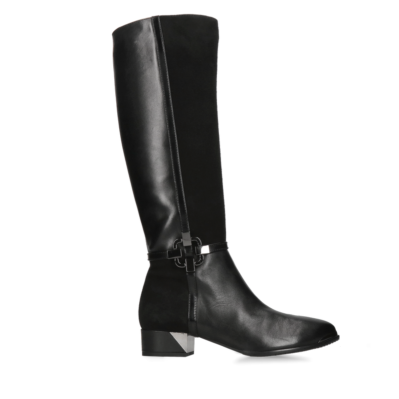 Wygodne kozaki damskie ze skóry naturalnej, kozaki pod kolano, eleganckie i stylowe z wysoką jakością wykonania