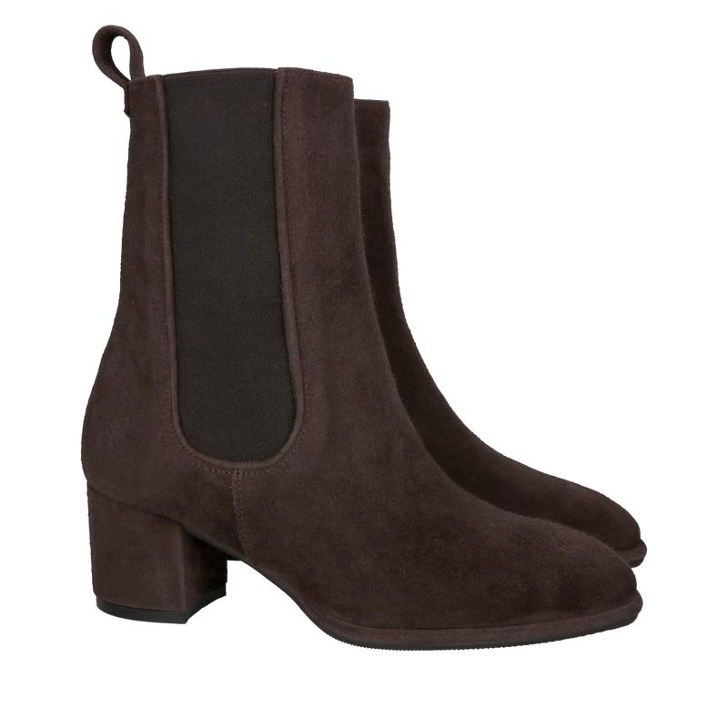 Trzewiki damskie, botki zamszowe damskie od polskiego producenta