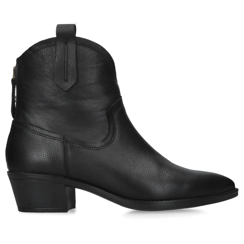 Damskie kowbojki czarne, wygodne botki damskie, Konopka shoes