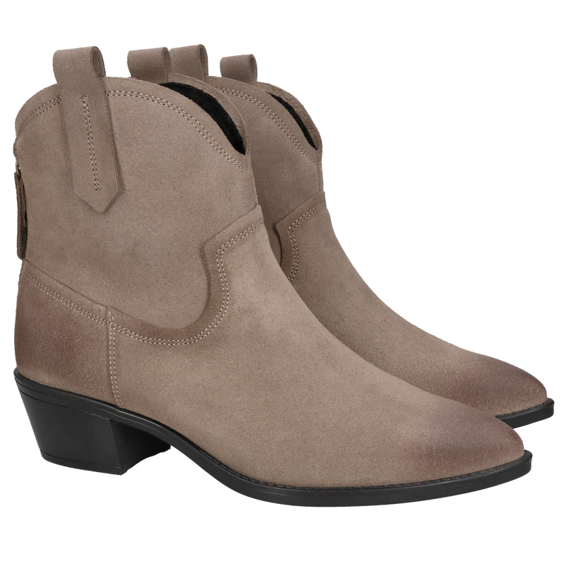 Kowbojki damskie zamszowe, wygodne buty jesienne damskie