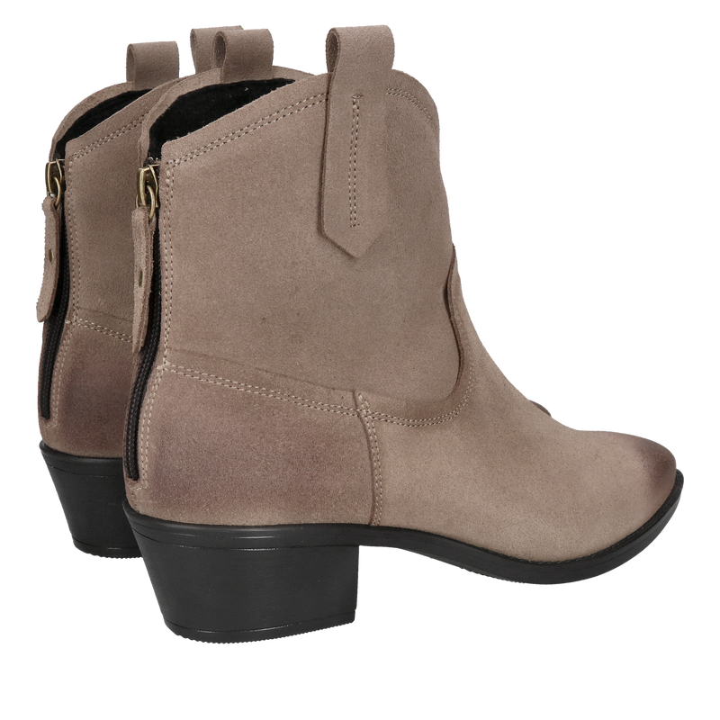 Kowbojki damskie zamszowe, wygodne buty jesienne damskie