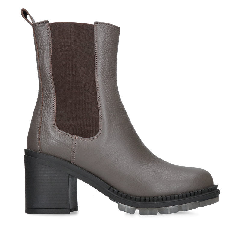 Modne botki damskie na solidnej podeszwie, sztyblety damskie