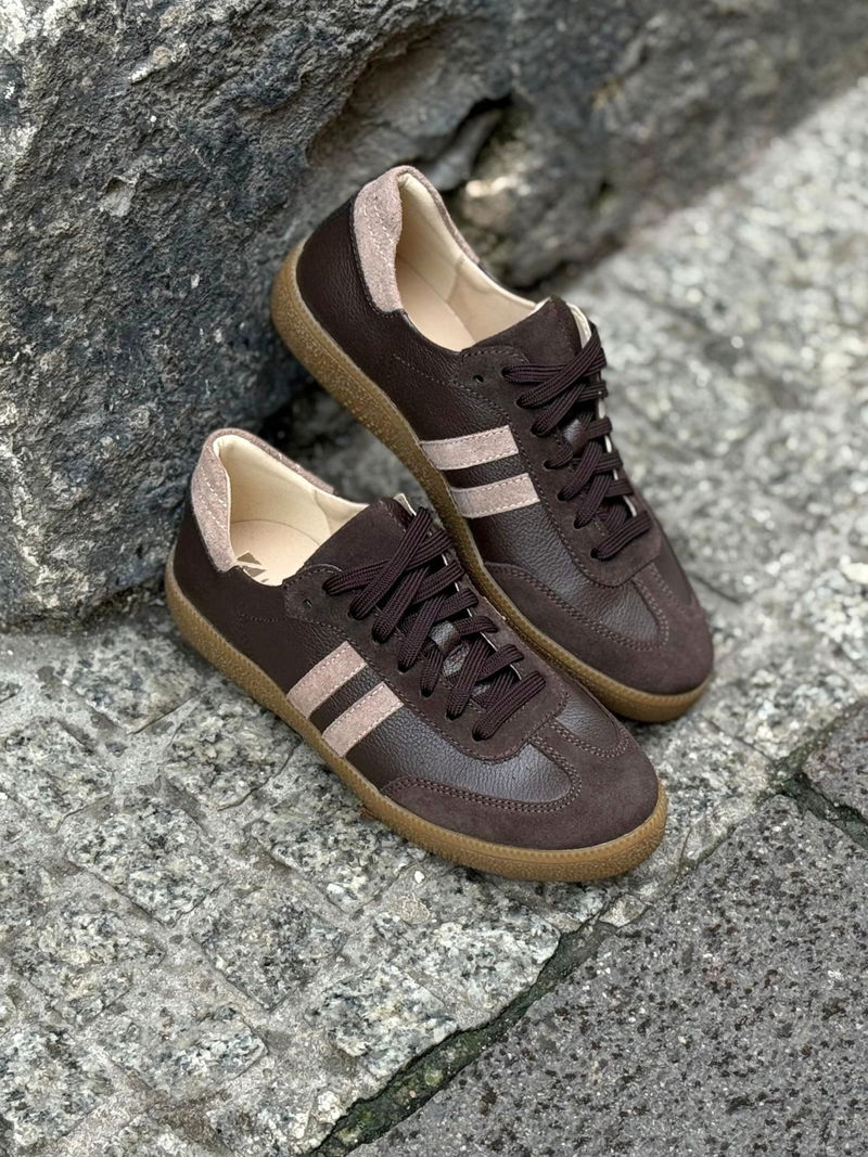 Skórzane sneakersy damskie, wygodne i miękkie na co dzień Skórzane sneakersy damskie, wygodne i miękkie na co dzień