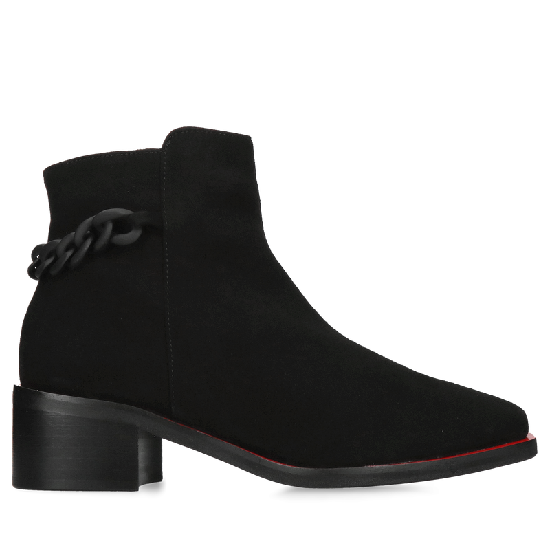 Botki zimowe damskie ze skóry zamszowej, elegancki styl i jakość, Konopka shoes