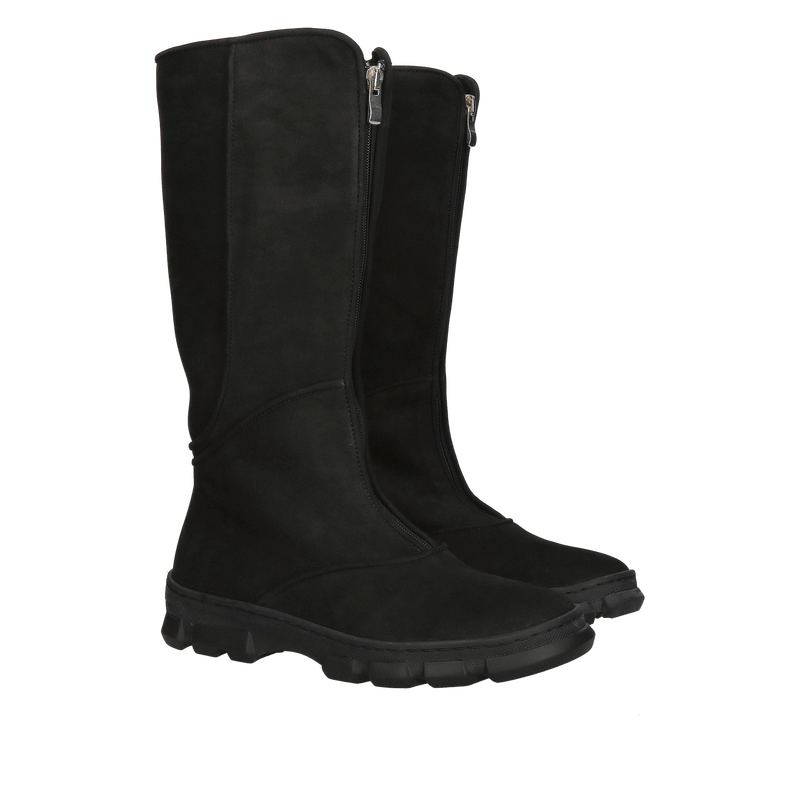 Kozaki damskie z naturalnej skóry, wygodne i ciepłe