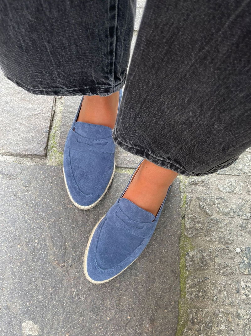 Espadryle damskie skórzane, wygodne i miękkie, Konopka shoes