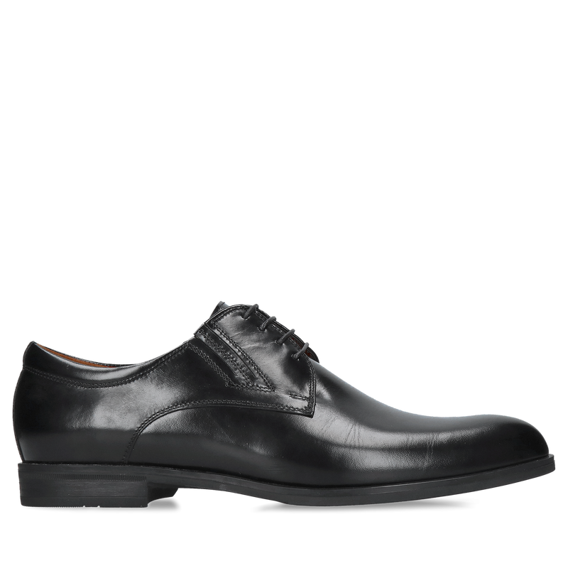 Wizytowe buty do garnituru o szerszej tęgości, polski producent Conhpol