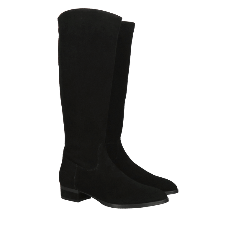 Kozaki zamszowe do szpica, miękka skóra i wysoka jakość