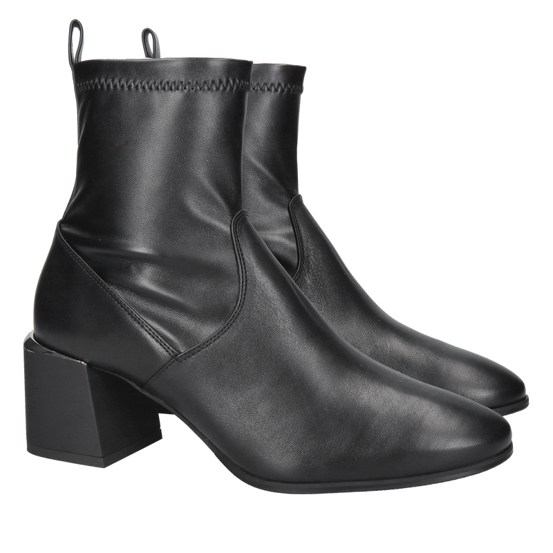 Botki skarpetkowe, botki z elastyczną cholewką