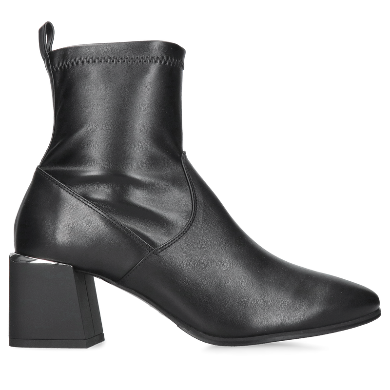 Botki skarpetkowe lykra, botki z elastyczną cholewką lykrą