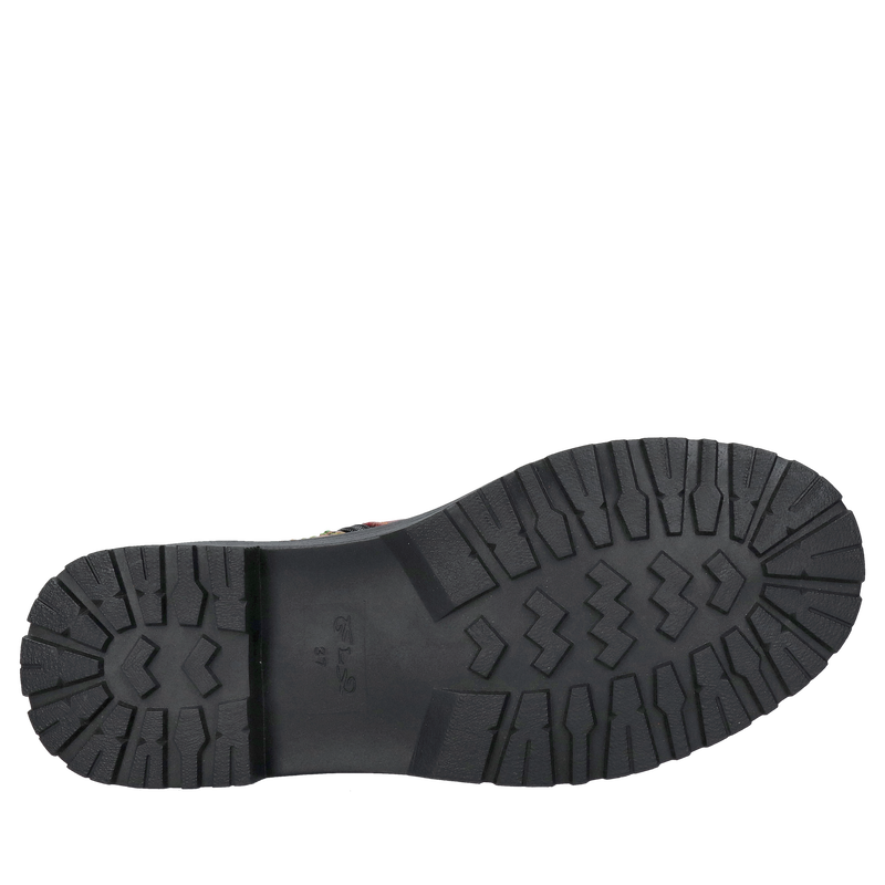 Trapery damskie skórzane, buty jesienno-zimowe nie ocieplane