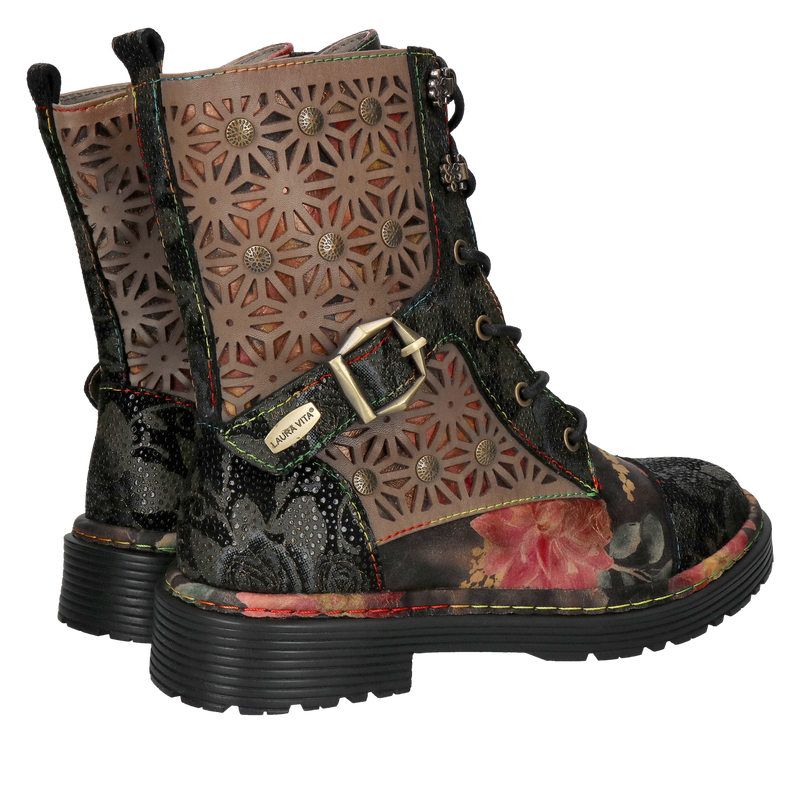 Trapery damskie skórzane, buty jesienno-zimowe nie ocieplane