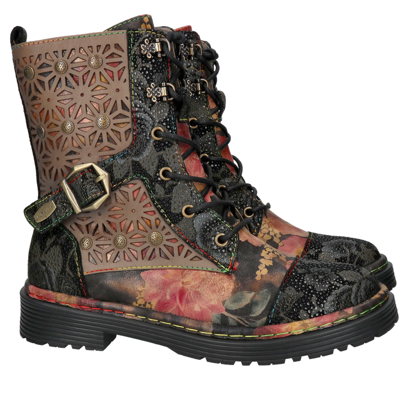 Trapery damskie skórzane, buty jesienno-zimowe nie ocieplane