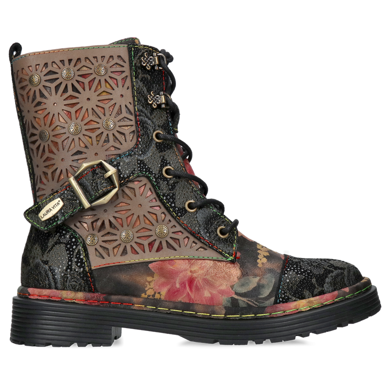 Trapery damskie skórzane, buty jesienno-zimowe nie ocieplane