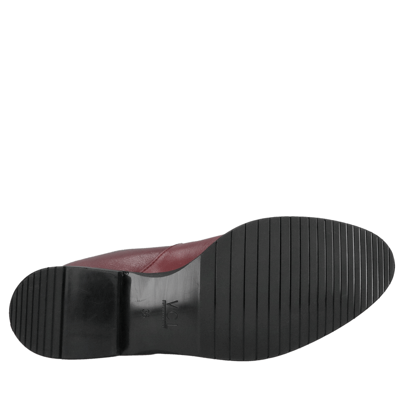 Kozaki damskie skórzane za kolano z funkcyjnym zamkiem z tyłu, Konopka Shoes